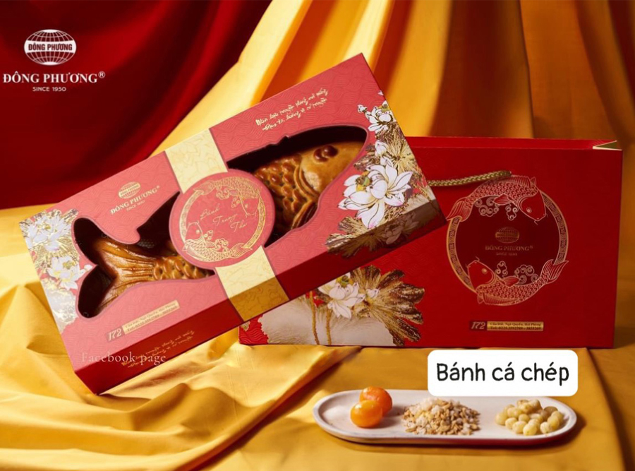 Bánh nướng cá chép Đông Phương 900g