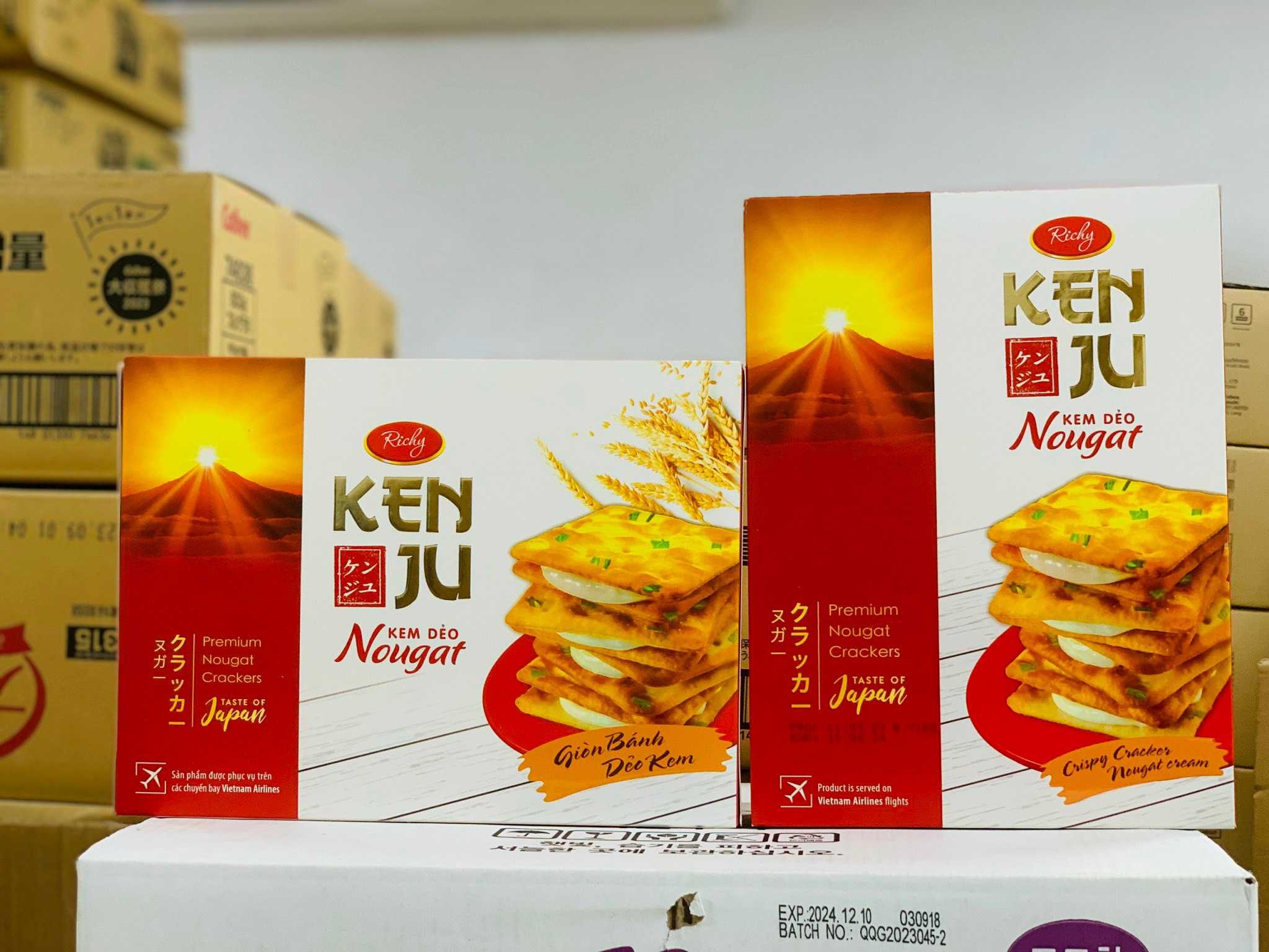 Bánh Kenju kem hành dẻo
