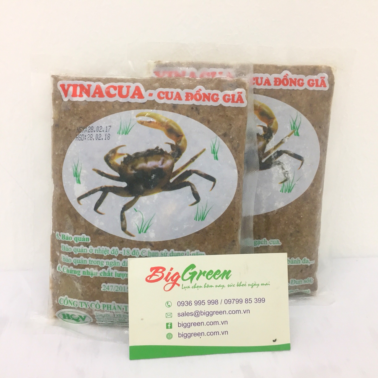 Cua đồng giã 200g