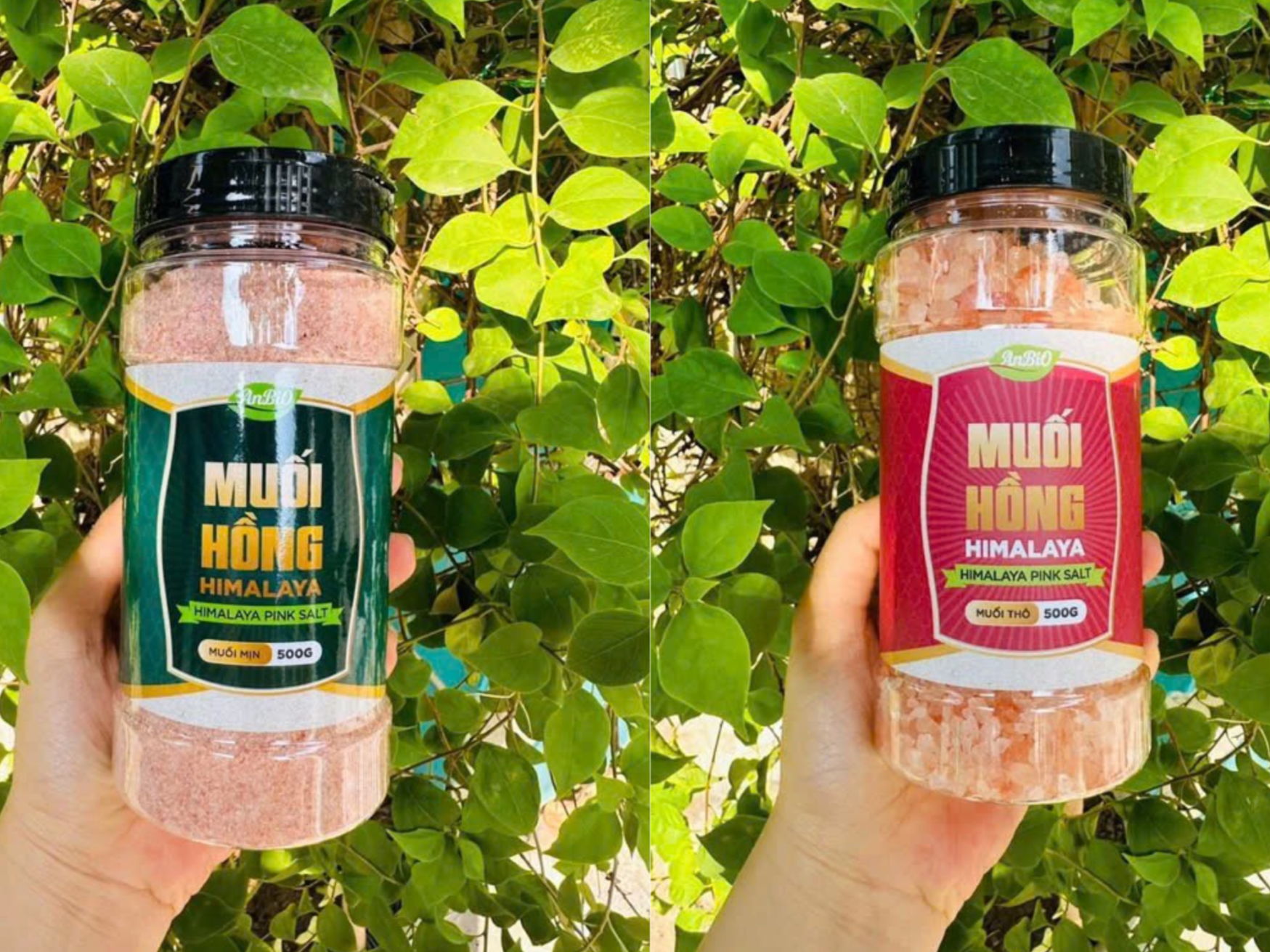 Muối Hồng Dạng Hạt, Dạng Bột 500g