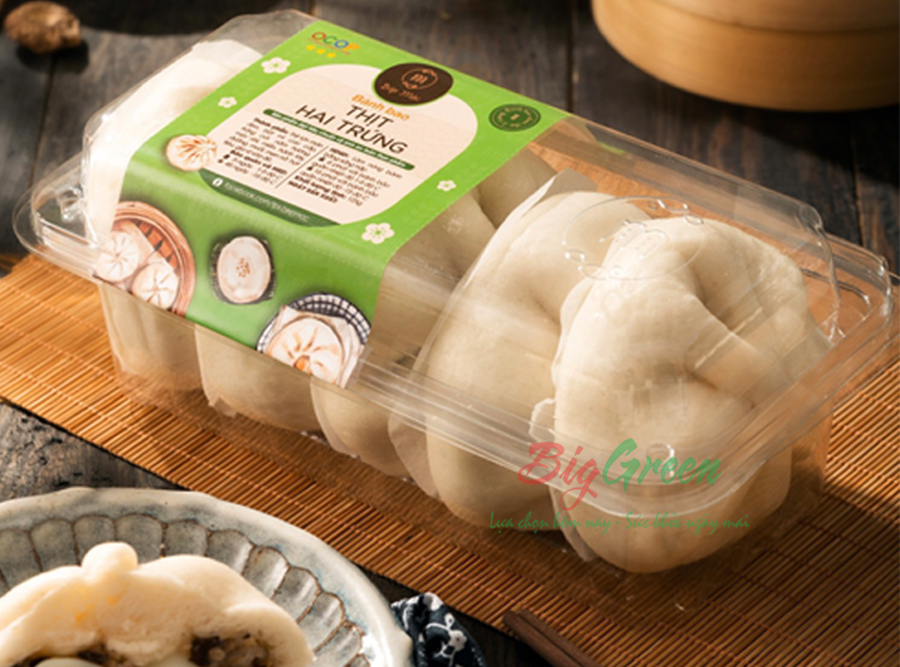 Bánh bao Bếp Mộc Thịt 2 Trứng