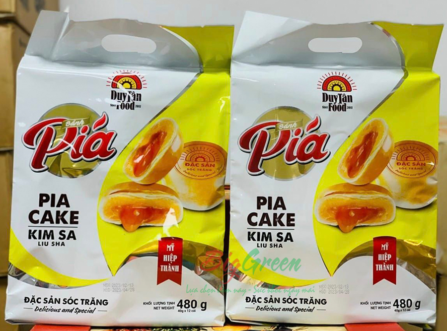 Bánh Pía Kim Sa Đậu Xanh 480g