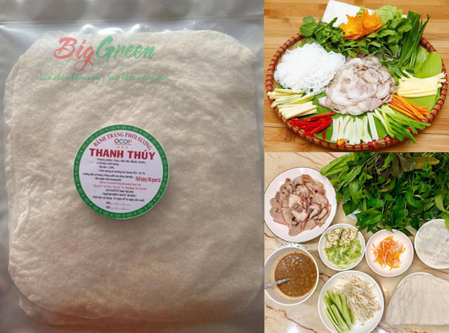 Bánh Tráng phơi sương Trảng Bàng Thanh Thuý