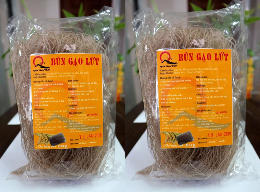 Bún gạo lứt Quy Nguyên 200g