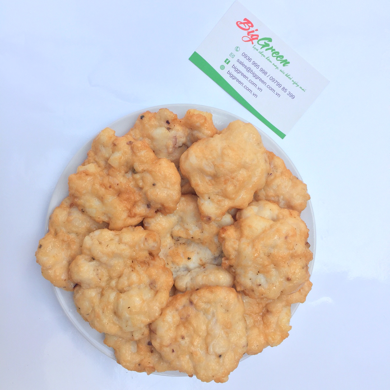 Chả mực Hạ Long (giã tay tại Biggreen)