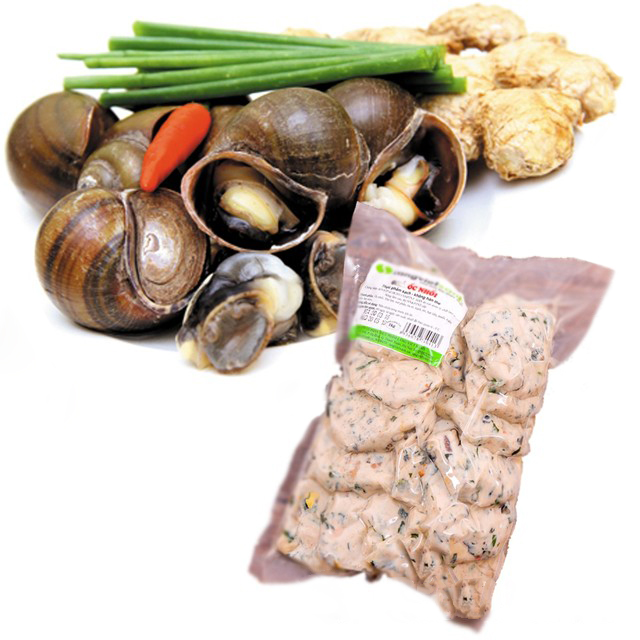 Chả ốc nhồi làng việt xanh 300g (8936078740390)