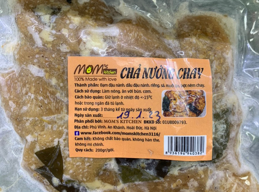 Chả nướng chay Momskitchan