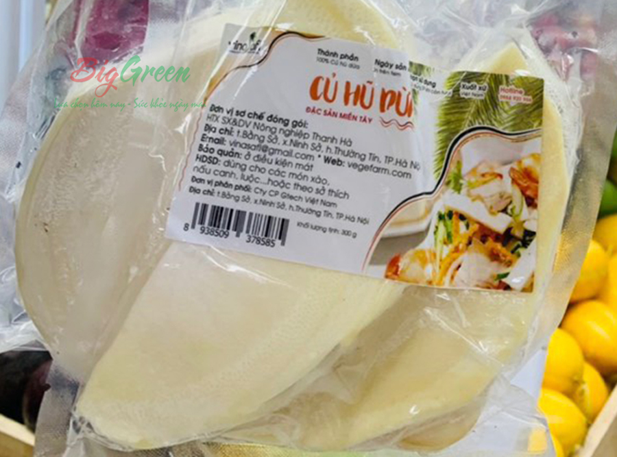 Củ hũ dừa gói 300g