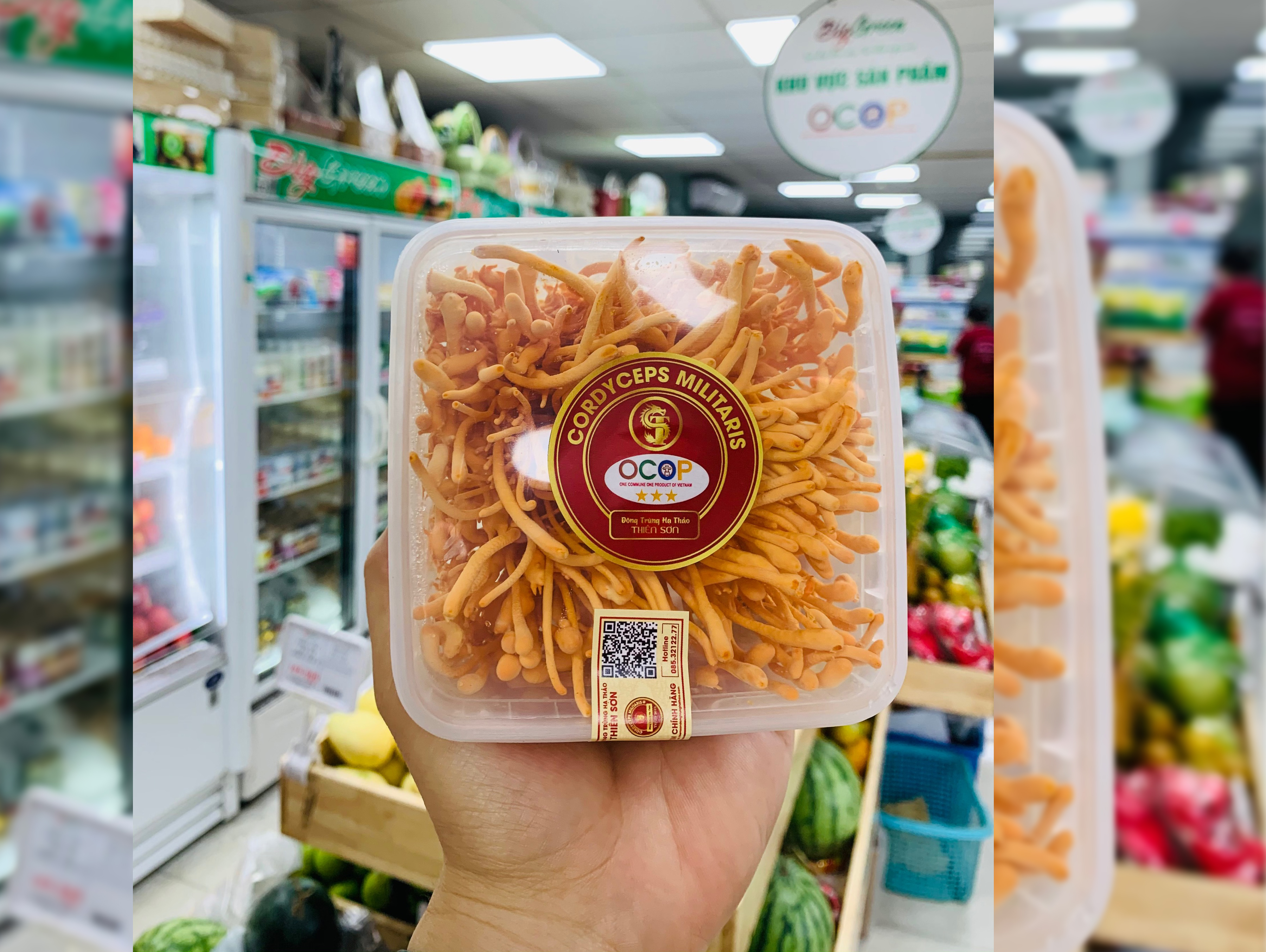 Đông Trùng Hạ Thảo Tươi 50Gr (Gói)