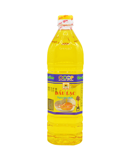 Dầu lạc nguyên chất 1 lít