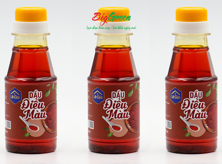 Dầu điều màu lê gia 100ml