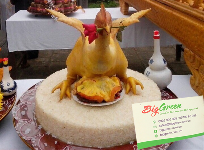 Gà buộc cánh tiên