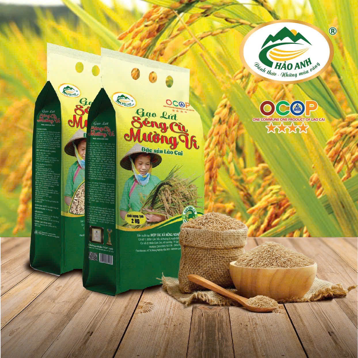 Gạo Lứt Séng Cù Mường Vi