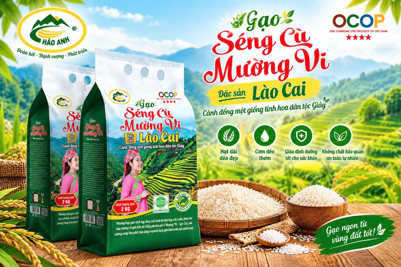 Gạo Séng Cù Mường Vi túi 2kg