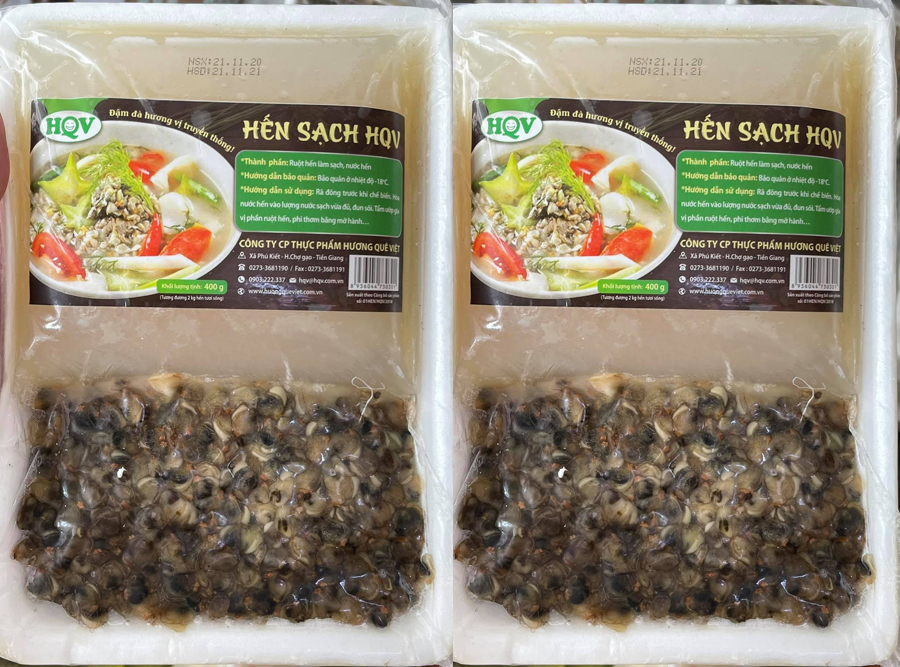 Hến sạch gói 400g