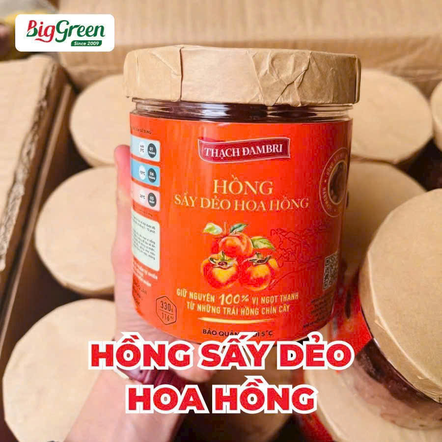Hồng sấy dẻo Hoa Hồng Đà Lạt