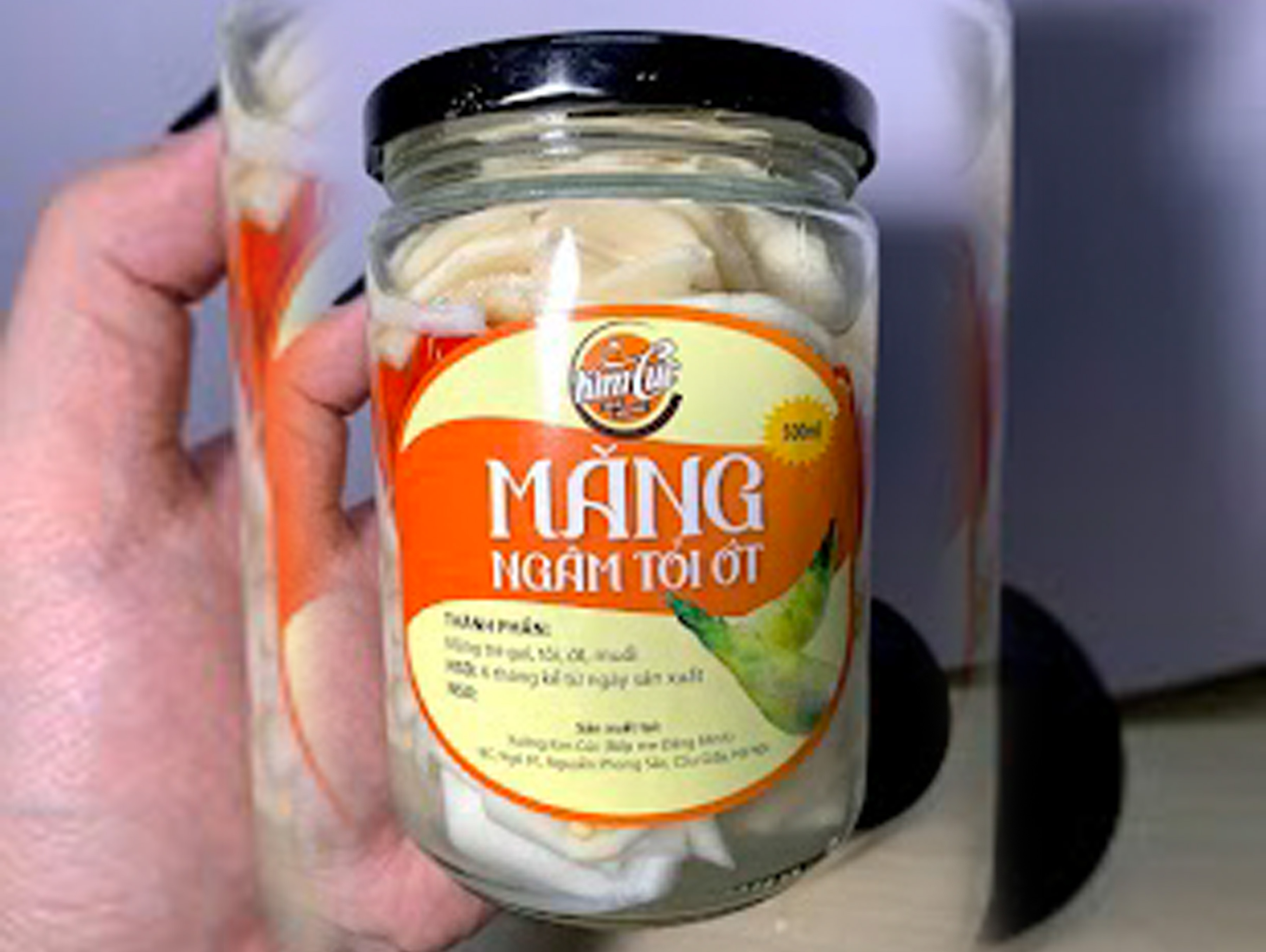 Măng Ngâm Tỏi Ớt