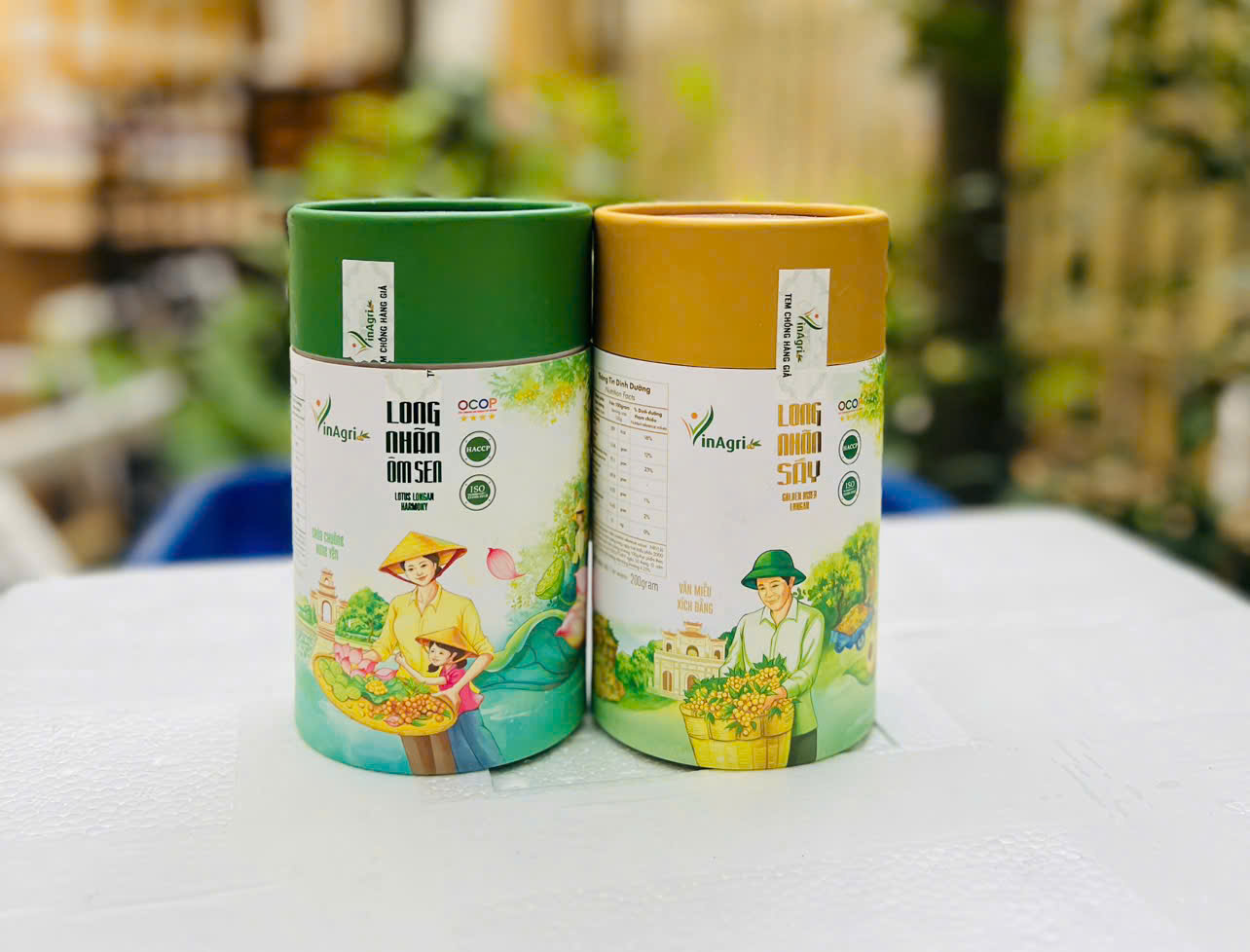 Long Nhãn Ôm Sen Mẫu Tết - VinAgri 250g