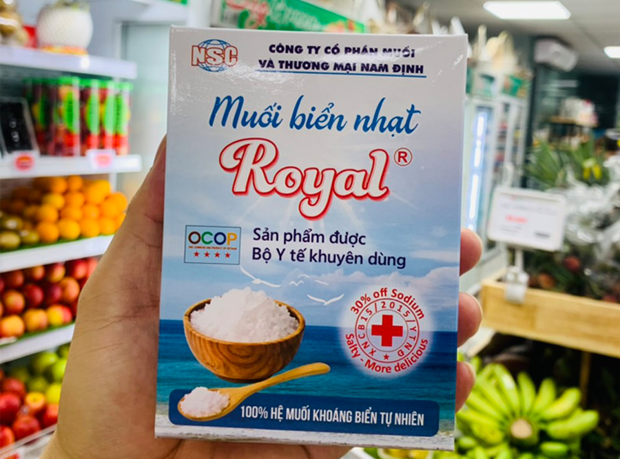 Muối Biển nhạt Royal 250g