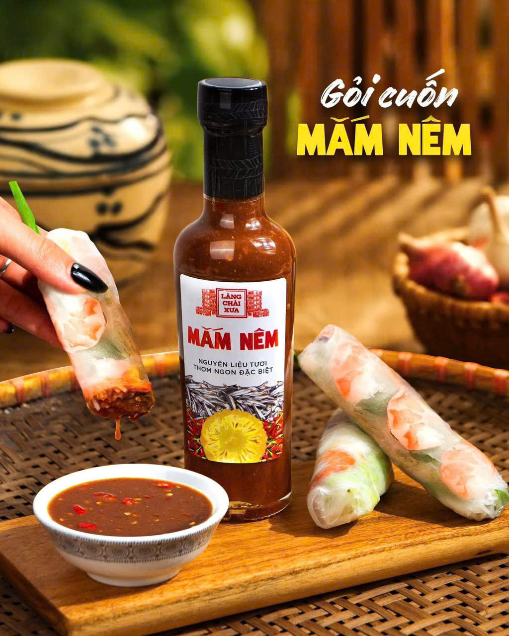 Mắm nêm Làng Chài xưa