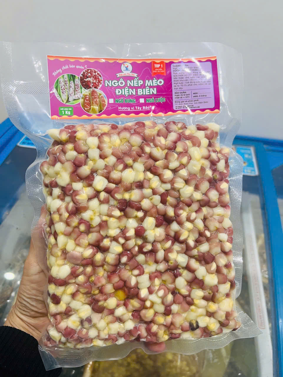 Ngô Nếp mèo bung Điện Biên