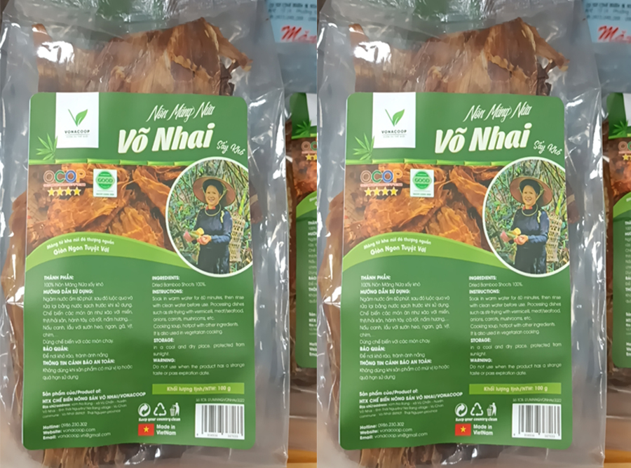 Nõn măng nứa võ nhai gói 100g