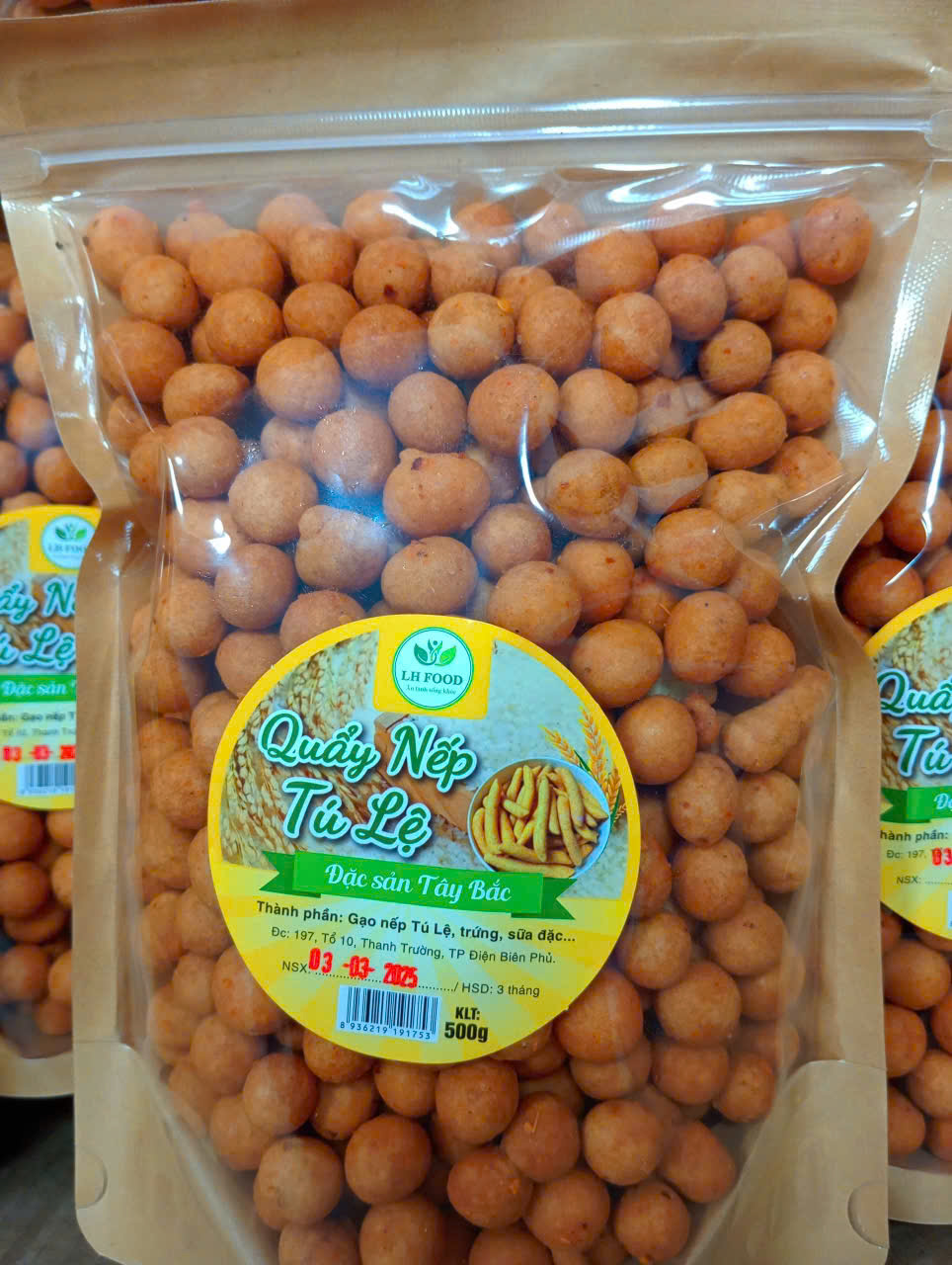 Quẩy nếp Tú Lệ (viên tròn)