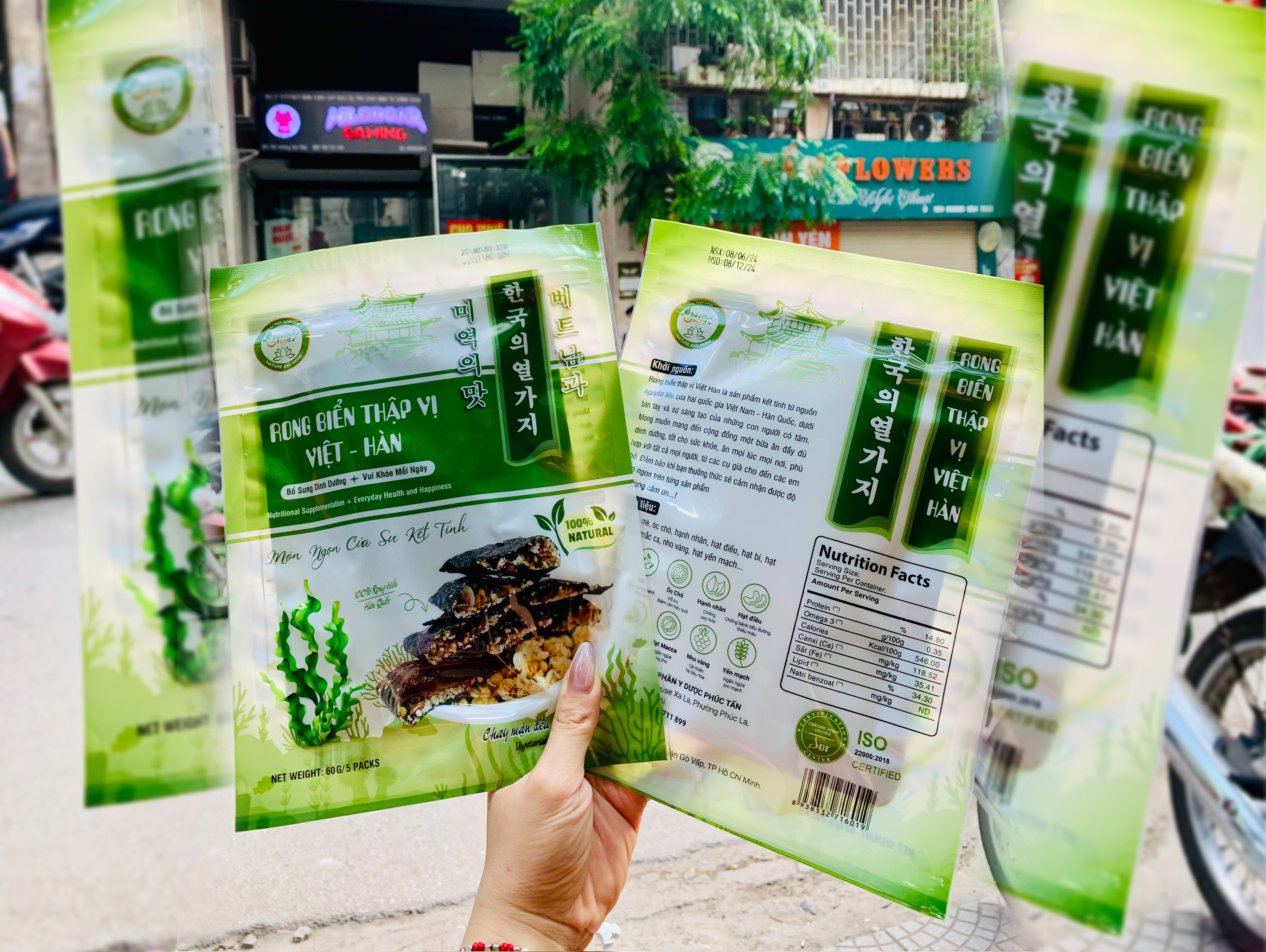 Rong Biển Thập Vị 60g - Tavina Food (gói)