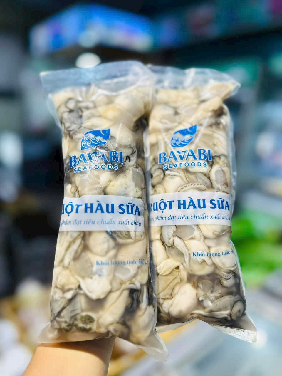 Thịt hàu sữa tươi Bavavi