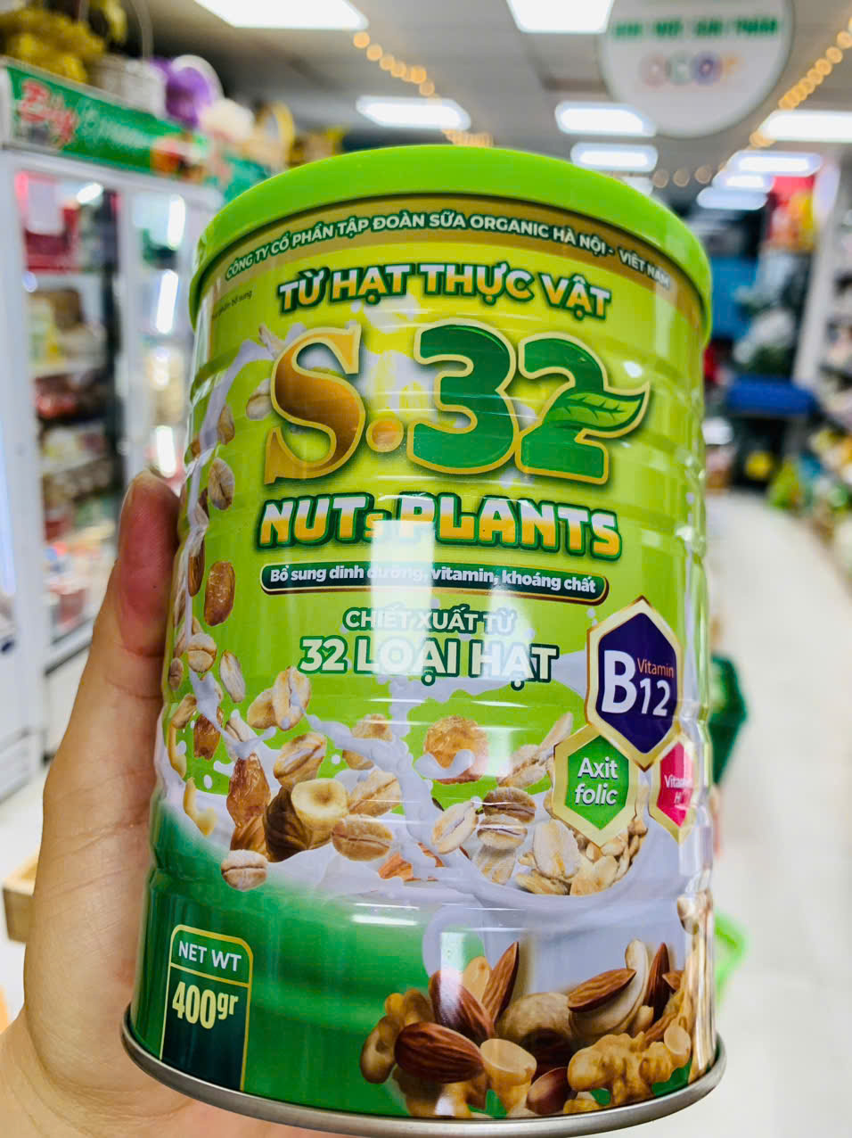 Sữa hạt Thực vật hộp 400g