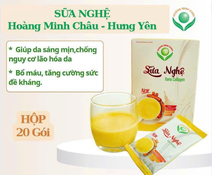 Sữa Nghệ Nano Collagen