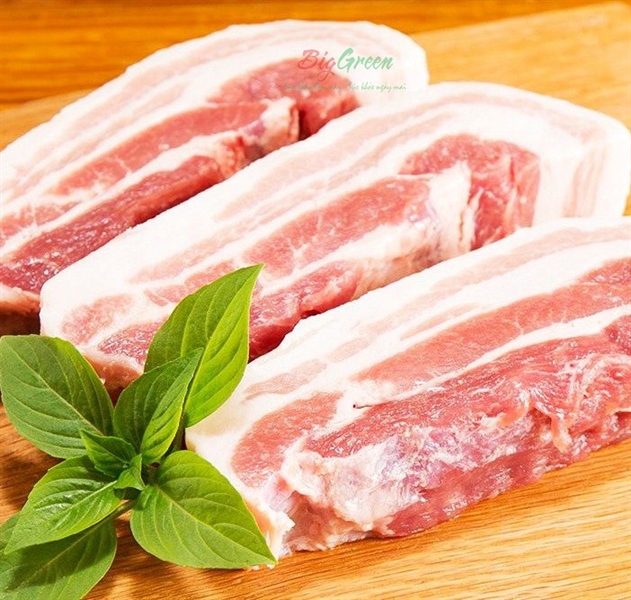 Thịt Ba Chỉ Lợn Đen - Lào Cai