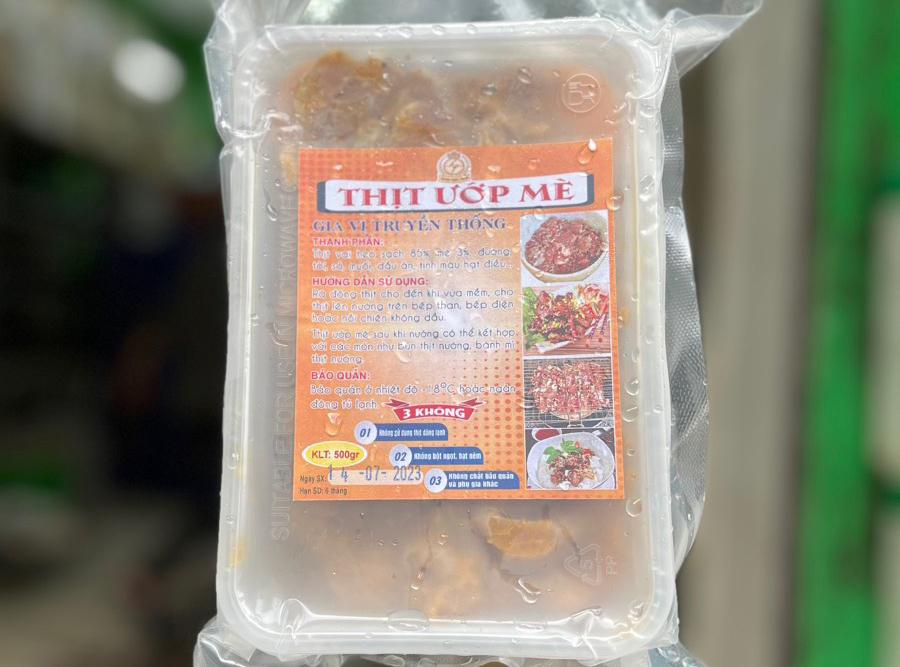 Thịt ướp mè 500g