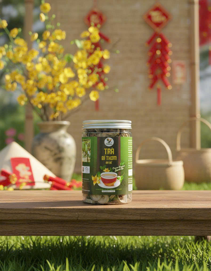Trà Bí Xanh thơm Hữu cơ