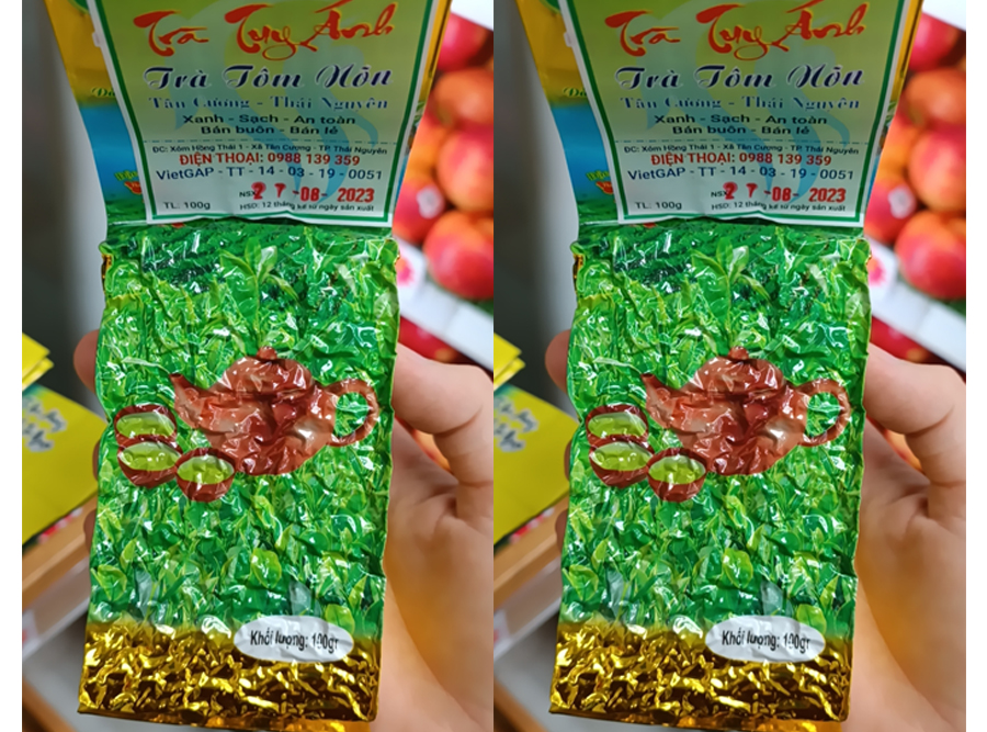Trà tôm nõn Thái Nguyên 100g