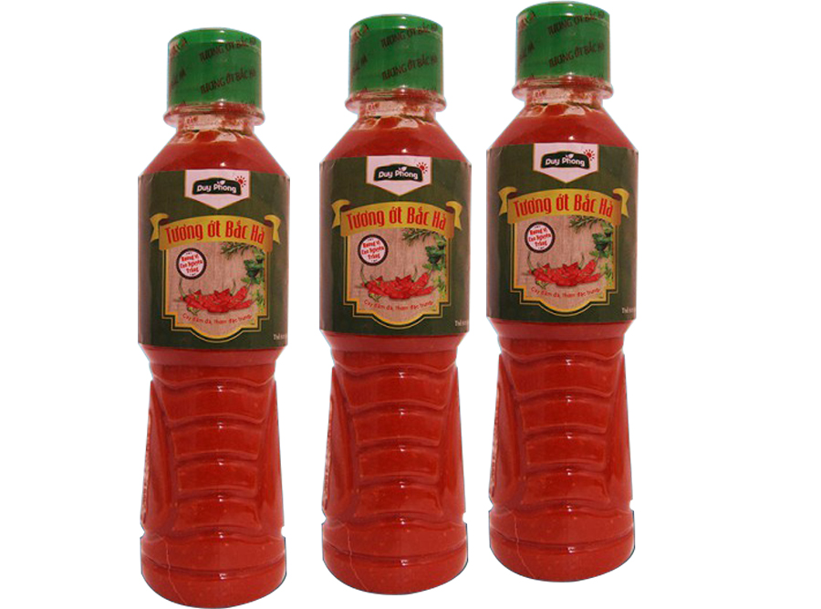 Tương ớt bắc hà (chai 250ml)
