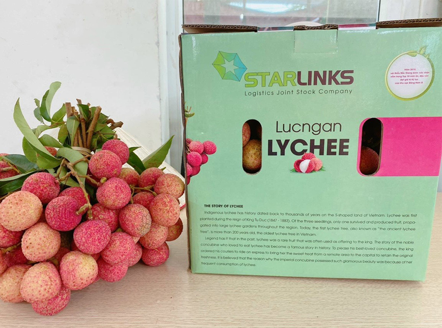 Vải thiều lục ngạn