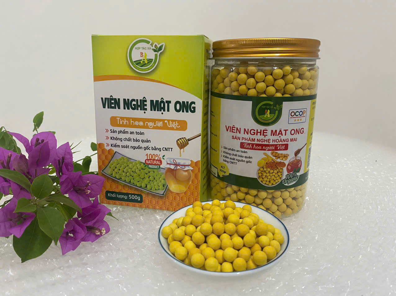 Viên Nghệ Mật Ong 500g