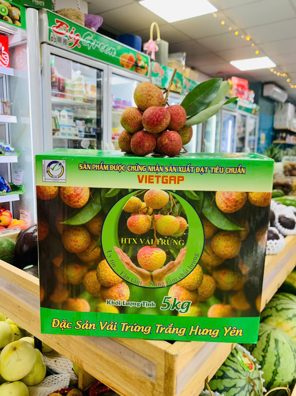 Vải Trứng Trắng VietGAP
