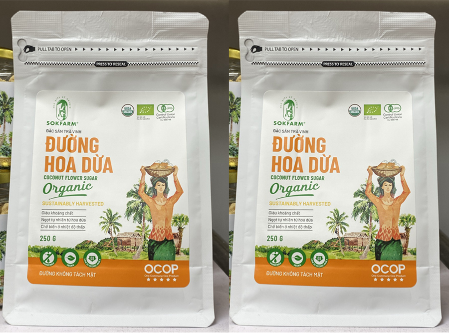 Đường hoa dừa hữu cơ 250g