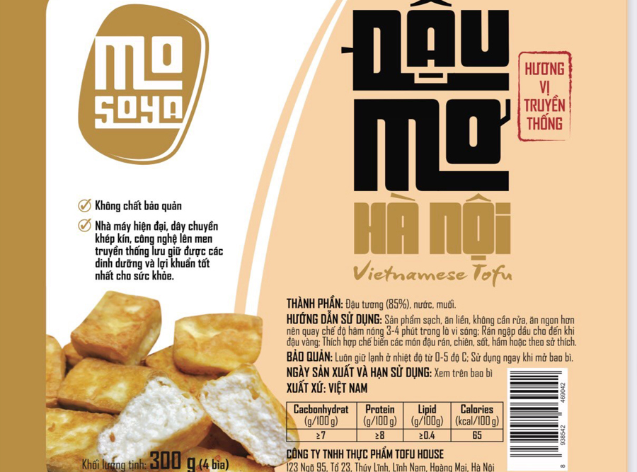 Đậu phụ mơ Hà Nội