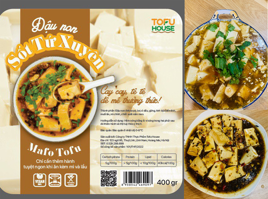 Đậu sốt Tứ Xuyên
