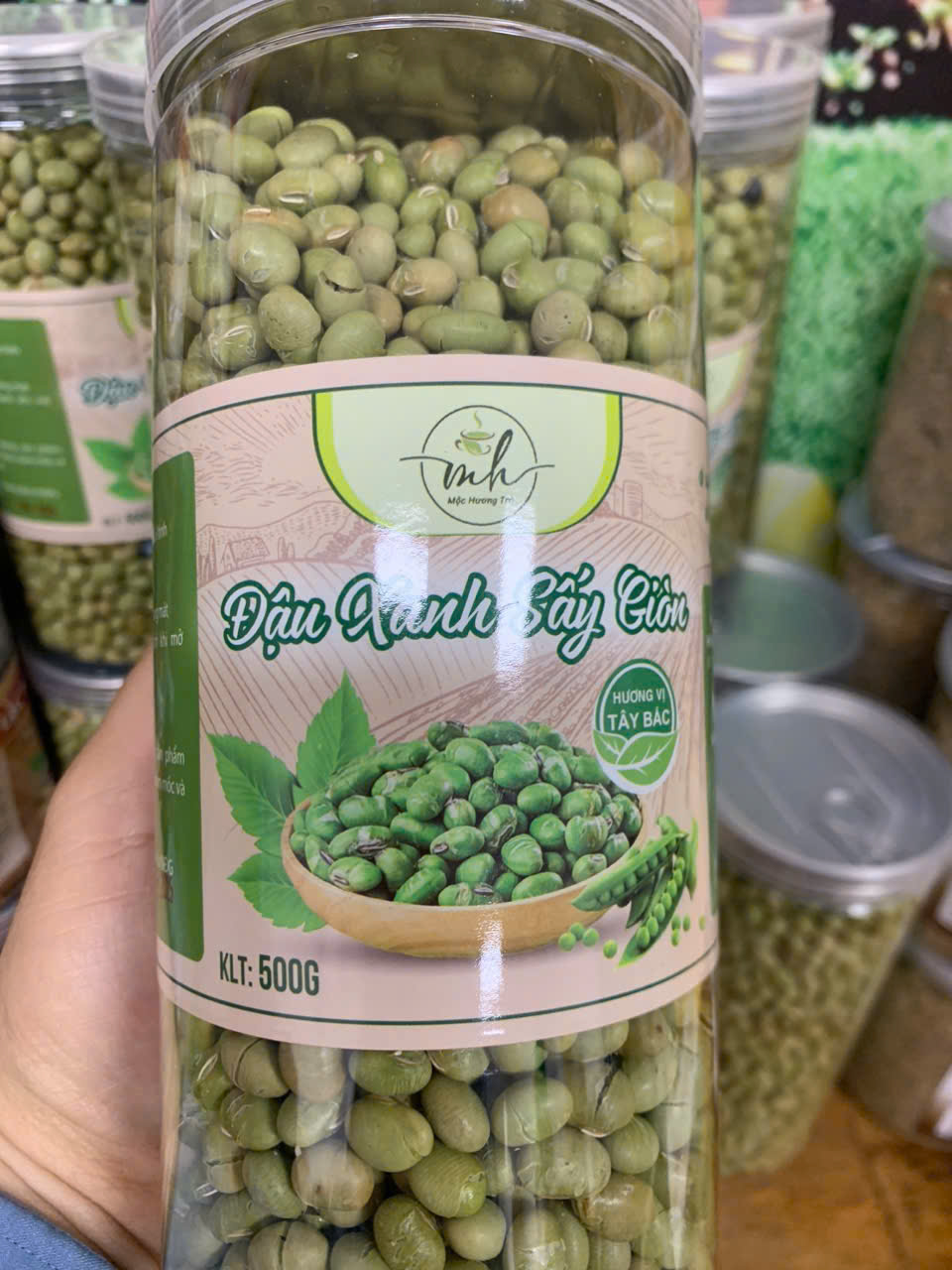 Đậu xanh sấy giòn